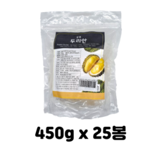 웰프레쉬 두리안(베트남산)/깐것 1박스(450gx25봉), 25개