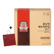 정관장 홍삼정 에브리타임 밸런스 + 쇼핑백 6개 01. 30포 상품 이미지