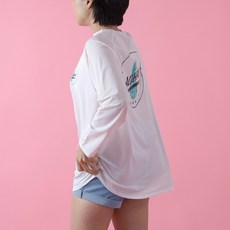 쿠키세븐 Y1043 파인애플 오버핏 래쉬가드 2color