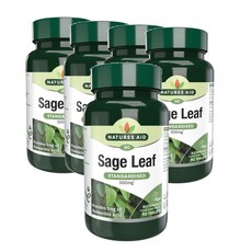 영국 네이처스 에이드 natures aid Sage Leaf 세이지 잎 50mg 로사마린산 2mg 90정, 5개, 90개