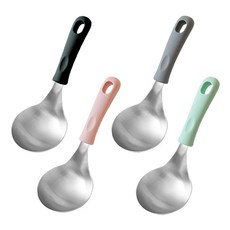 스텐 다용도 미니 국자 블랙 전현무국자 서빙스푼, 미니국자-핑크