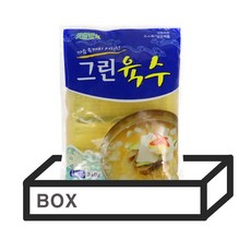 맛찬들 그린육수 1박스(340gx30봉), 340g, 30개