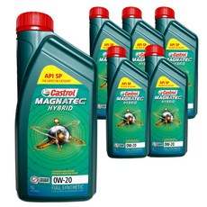 캐스트롤0w20 캐스트롤 마그네텍 HYBRID 합성엔진오일 0W-20 1L 6개 | Castrol Magnatec Hybrid Synthetic Oil 0W-20 1L 6P