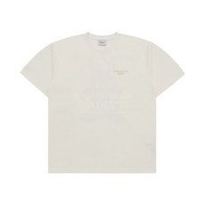 [매장정품 출고] 아크메드라비 FUZZY DRAGON ARTWORK SHORT SLEEVE T-SHIRT CREAM 퍼지드래곤 크림 티셔츠 커플 반팔티 기본 남녀공용 여름 프린팅