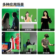 크로마키 개인방송 녹색 배경천 촬영용 지지대 인방, 바퀴스타일 폭 1.5m x 높이 2m, 1개