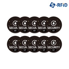 메탈 RFID 태그 출입 직접 등록 도어락 등록 출입문 스티커