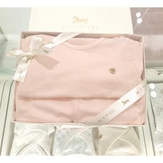 (에뜨와) (백일돌선물)브레드7부내의(핑크) (07R35760B) (유아 출산 백일 돌선물 조카선물)