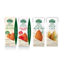 동원 그린덴마크190ml 콜라겐부스터6+아몬드프로틴6+아몬드우유6+귀리우유6/24팩/무배, 190ml, 24개
