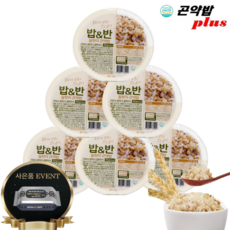 밥앤반 찰현미 곤약밥 150g x 6입 + (항균티슈 1팩 증정), 6개