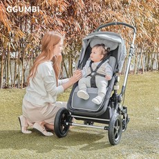 꿈비 유모차 웜라이너 온열시트 그레이, 단품