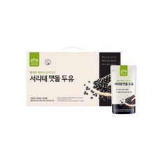 [오하루 자연가득]  국내산 서리태 맷돌 두유 2박스