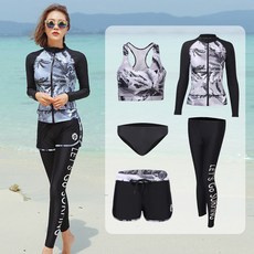 디스커버리여성래쉬가드세트