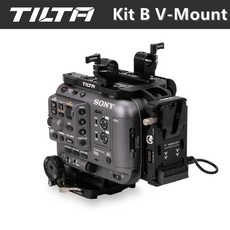 재고 있음 TILTA FX6 ES-T20-B Sony FX6 수직 장착 용 고급 카메라 케이지 키트는 마모 및 액세서리를 최소, 04 ES-T20-B-V, 1개