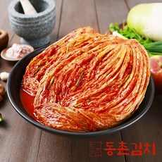 동촌 국내 생산 사과 담은 유산균 맛있는 배추 포기 김치 2 3 5 10kg, 맛김치, 5kg