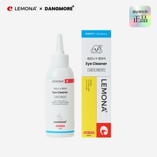 강아지 눈세정제 / 눈물자국 제거 / 아이클리너 플러스 (댕모어x레모나), 120ml, 1개