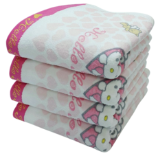 헬로키티 천사나염 세면타올