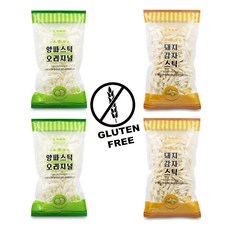 이호 편의점 간식배달 밀가루가 안들어간 건강한 양파 돼지 감자 스틱 과자 아아들 간식 부모님 간식 술안주, 4개, 150g