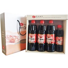 홍게간장 홍게맛장소스 선물세트, 1세트, 3200ml