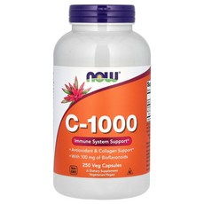 나우푸드 2개X C-1000 바이오플라보노이드 100mg 함유 베지 캡슐 250정, 2개
