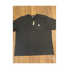 칼하트 티셔츠 남성 3XL 반팔 크루넥 루즈핏 포켓 그레이 2817837