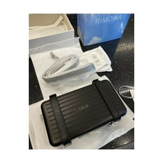 758276 디올 Rimowa 블랙 Aluminum Clutch Bag