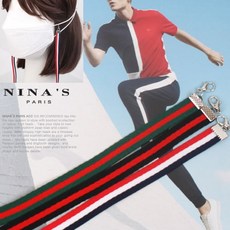 니나스파리 3색라인테잎 마스크스트랩(0SS290)