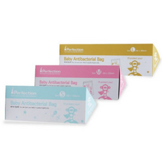 퍼펙션 항균 아기 지퍼백 S 15p + M 15p + L 15p, 3세트