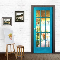 현관문뮤럴시트지