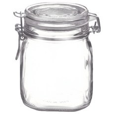 Bormioli Rocco Fido 密封罐, 900ml 透明玻璃意大利製, 1個