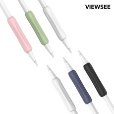 애플펜슬1세대 2세대 실리콘 (3색) 그립홀더세트, [3색]그립홀더세트ㅣ핑크세트(호환용), 애플펜슬2세대