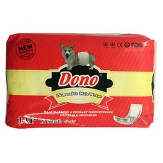  도너 [16개세트]도노 수컷용 매너패드 기저귀12매 S, 1박스 
