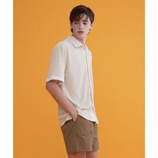 코랄리크 젠틀 베이지 남성 남자 썸머 셔츠 CQ TS21502