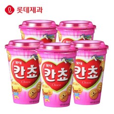 [본사직영]롯데제과 칸쵸컵 95g X 5개