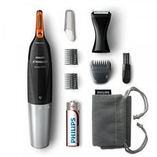 Philips Norelco NT5175/49 Nose Hair Trimmer 5100 Washable Mens Precision Groome