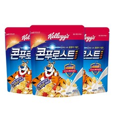 켈로그 콘푸로스트 시리얼, 600g, 3개