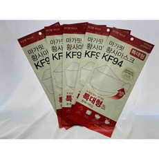 KF94 특대형 당일배송 마가핏 숨쉬기 편한 마스크 화이트, 50매