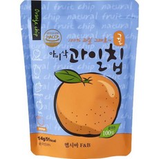 헵시바에프앤비 아비삭 과일칩 - 귤 14g, 1개