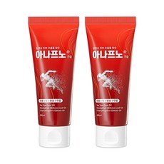 [아나프노] 관절 근육 통증 온열 찜질 마사지 크림(사은품 증정), 100ml, 2개