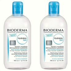 (특가)1+1 바이오더마 클렌징 워터 500mg x2 하이드라비오 코스트코, 2개, 500ml