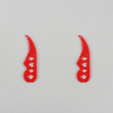65mm 포커랩칼 빨강 벌크포장, 1개