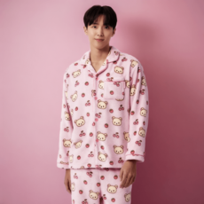 스파오-리락쿠마 수면파자마(SPPPE4TU13)(LIGHT PINK)