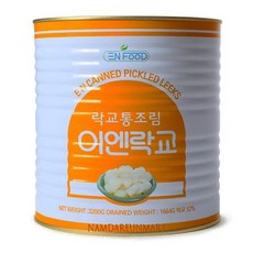 이엔 이엔락교 캔 SS, 3kg, 2개