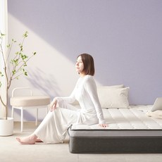파로마 고이잠 본넬 허리편한 수면 필로우탑 매트리스 일체형 침대 SS GJ0429