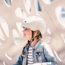 [스쿳앤라이드] 유아헬멧M(애쉬) 어린이헬멧 킥보드 자전거헬멧, 단품