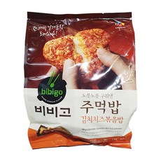 [퀴클리몰] 비비고 주먹밥 김치치즈볶음밥 100g x 10, 1개