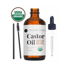 피마자 유 속눈썹 성장 촉진 마스카라 Kate Blanc Cosmetics Castor Oil 2oz(60ml), 1개
