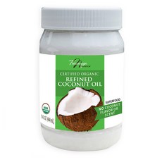 트레소메가 뉴트리션 코코넛 오일 425g 12팩 Tresomega Nutrition Organic Refined Coconut Oil, 425ml, 12개