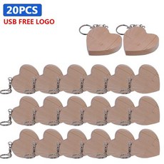 20 개/몫 블랙박스SD카드 USB 20 무료 로고 나무 플래시 드라이브 Pendrive 스틱 선물, 8GB, walnut 2, 1개