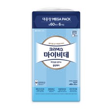 마이비데 화장실용 물티슈 캡형, 60매, 4개