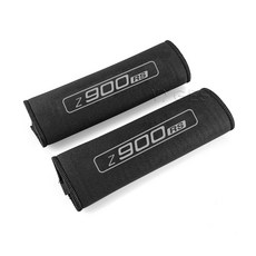 오토바이 프론트 포크 보호 커버 가와사키 Z900 Z RS 완충기 먼지 스트레치 패브릭 슬리브, 1개